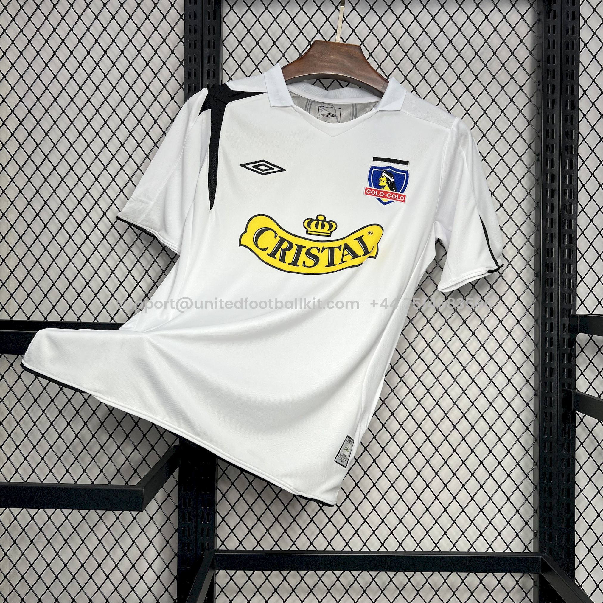 Unitedfootballkit.com | Retro Colo Colo 2006 Home Jersey -Customize Name, Number and Patch | Worldwide Shipping