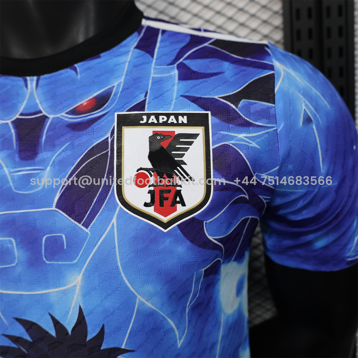 Unitedfootballkit.com | Japan 25-26 Uchiha Madara Susanoo Blue Special Jersey - Player Version -Customize Name, Number and Patch | Worldwide Shipping