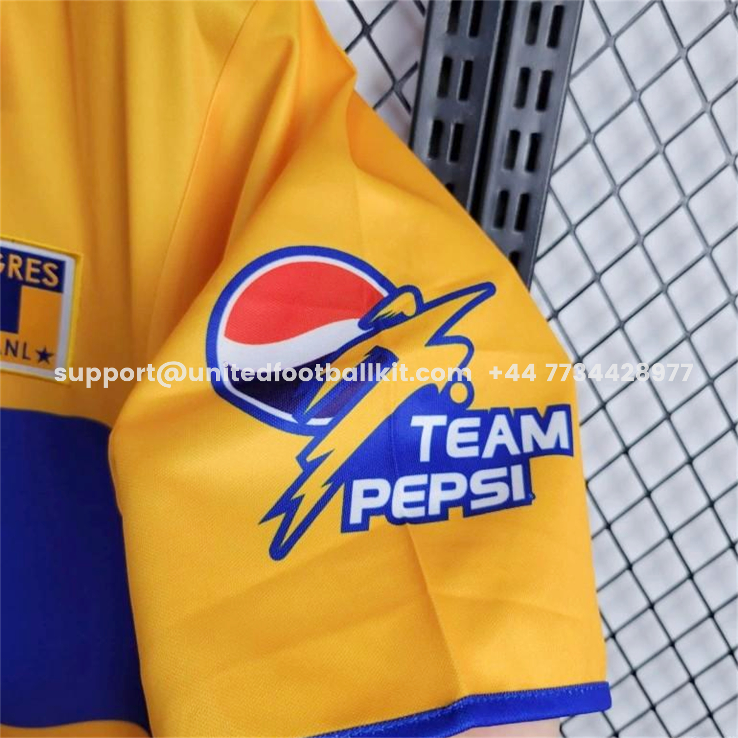 Unitedfootballkit.com | Retro Tigres UANL 2003-04 Home Jersey -Customize Name, Number and Patch | Worldwide Shipping