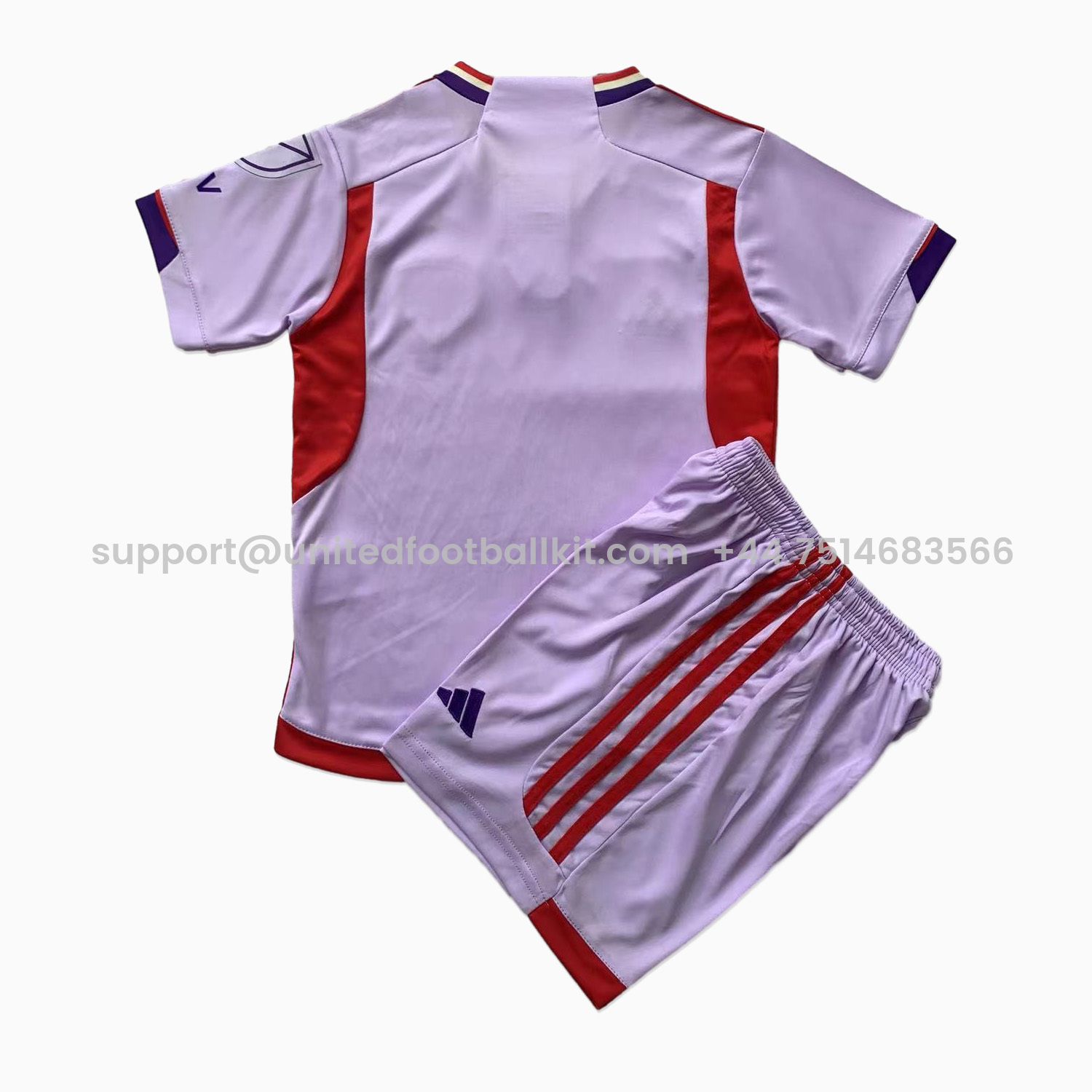 Unitedfootballkit.com | Orlando City 2024 Away Stadium Kids Kit -Customize Name, Number and Patch | Worldwide Shipping
