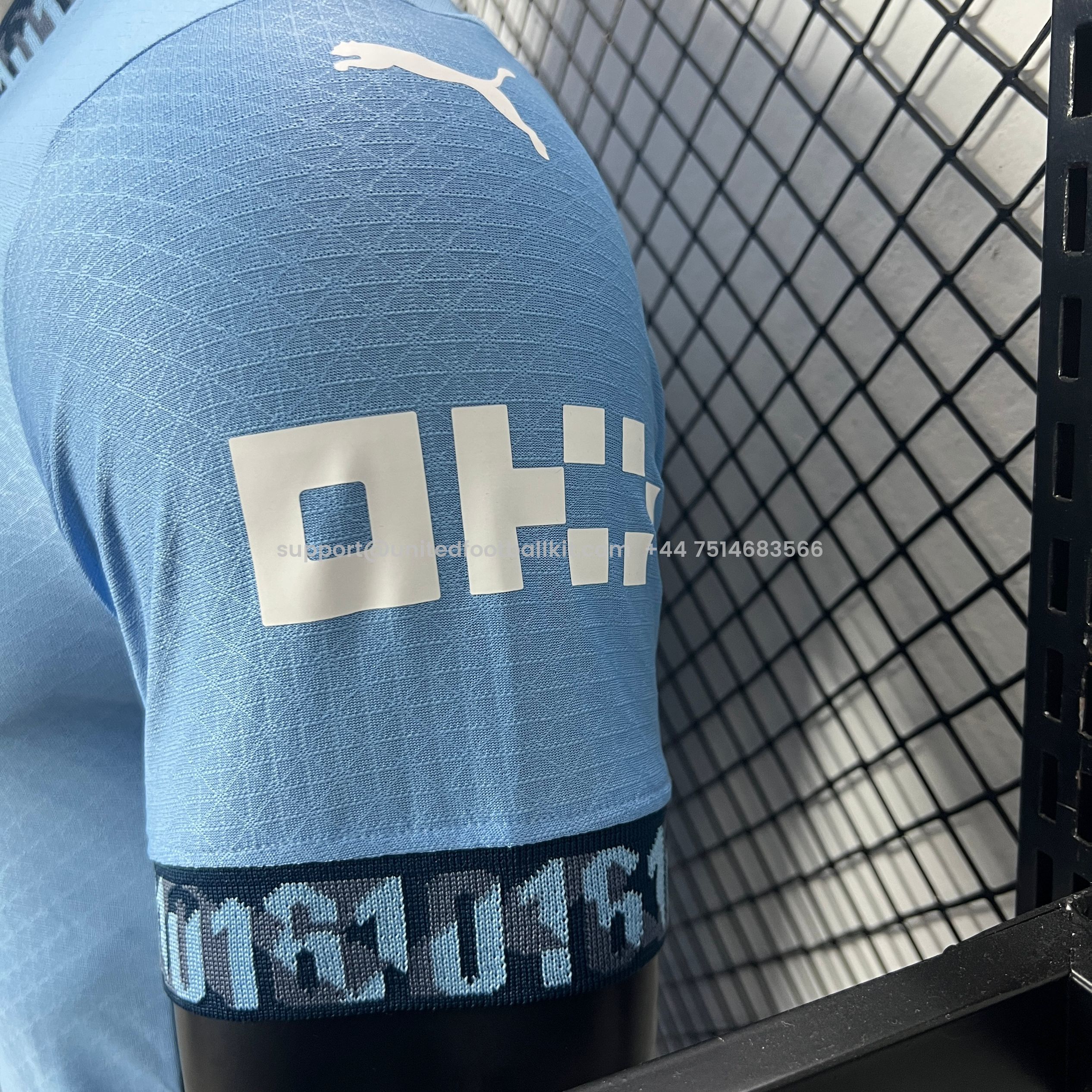 Unitedfootballkit.com | Manchester City 24-25 Home Stadium Jersey - Player Version -Customize Name, Number and Patch | Worldwide Shipping