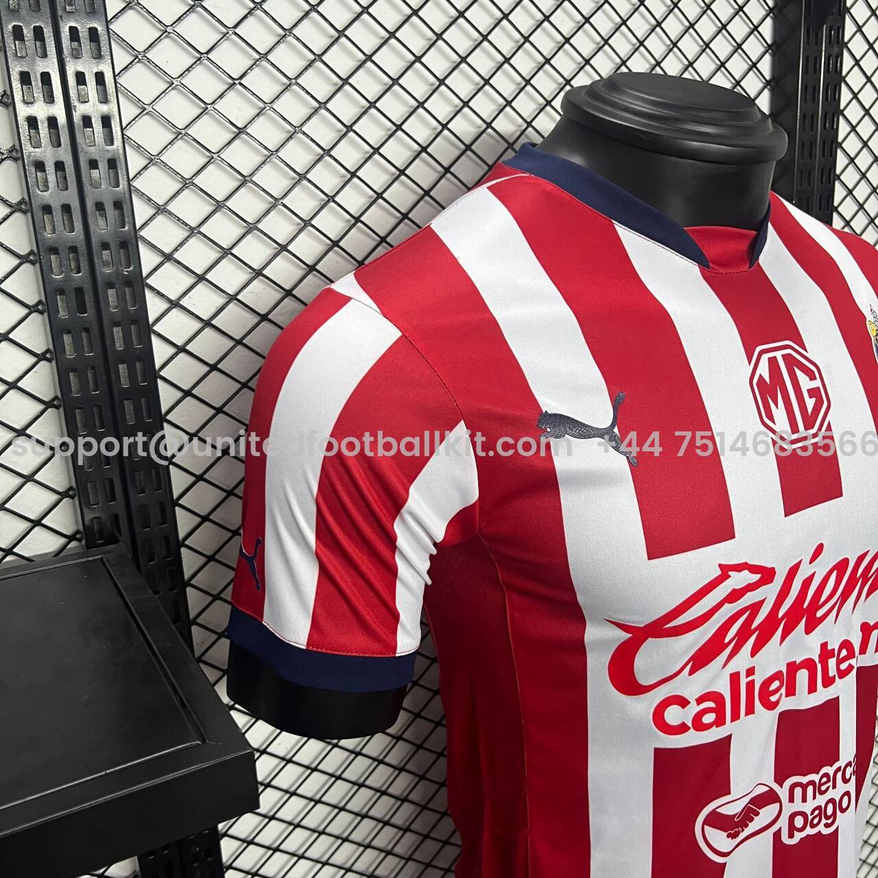 Unitedfootballkit.com | Chivas de Guadalajara 24-25 Home Stadium Jersey - Player Version -Customize Name, Number and Patch | Worldwide Shipping