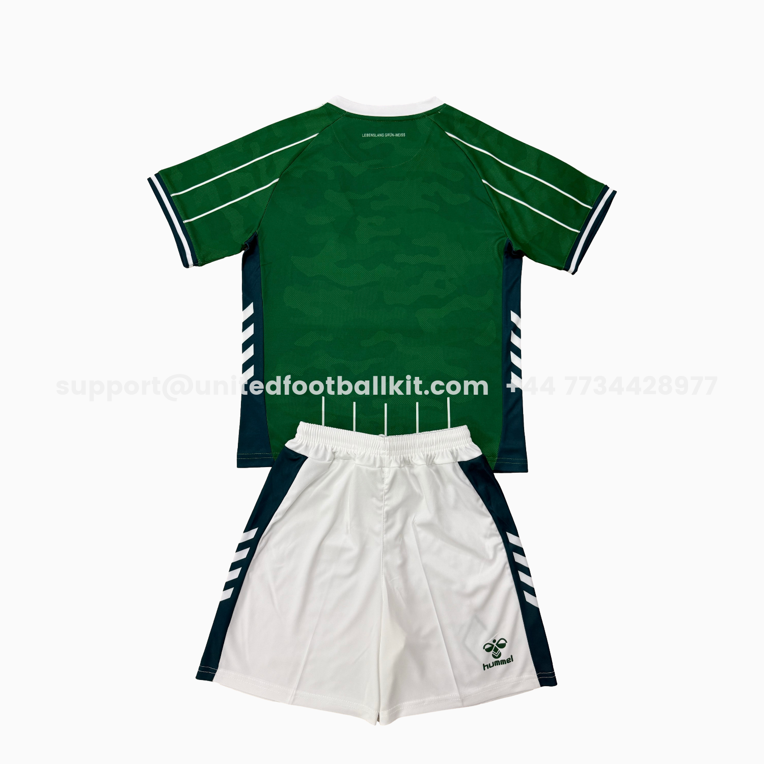 Unitedfootballkit.com | Werder Bremen 25-26 Home Kids Kit -Customize Name, Number and Patch | Worldwide Shipping
