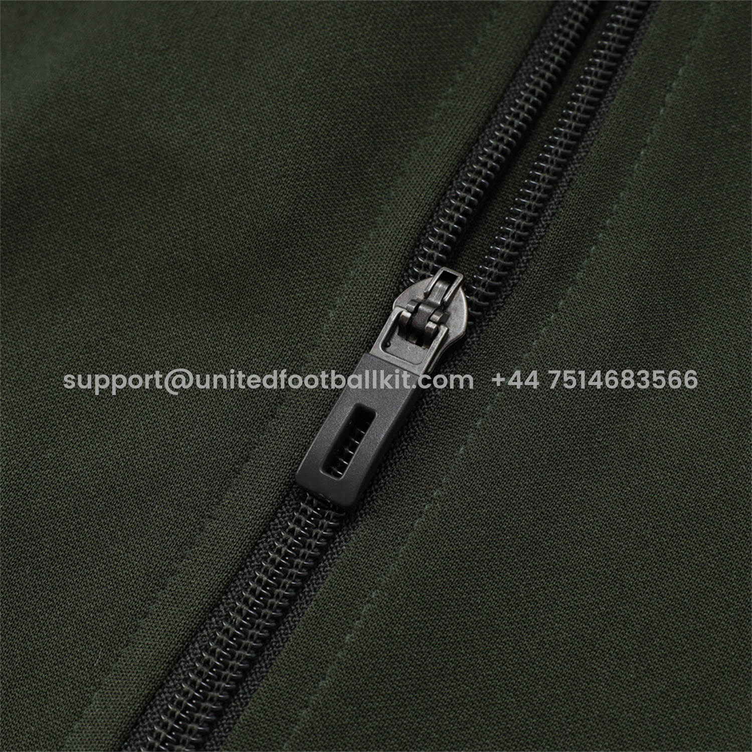 Unitedfootballkit.com | Bayern Munich 25-26 Jacket Training Tracksuit - Army Green Top and Black Pants -Customize Name, Number and Patch | Worldwide Shipping