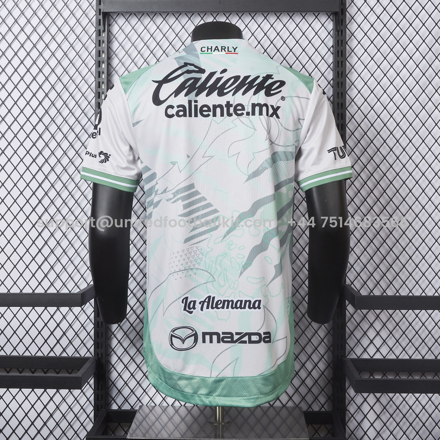 Unitedfootballkit.com | Club León Club Leon 25-26 Away Jersey - Player Version -Customize Name, Number and Patch | Worldwide Shipping