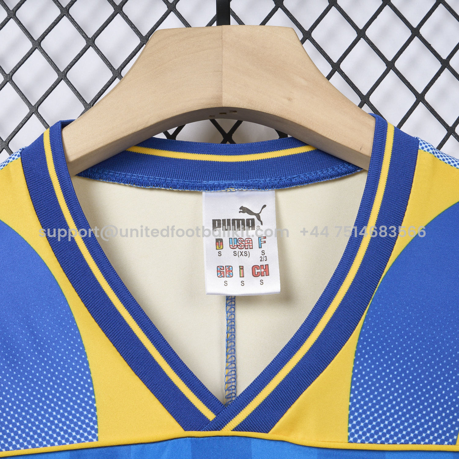 Unitedfootballkit.com | Retro 1. FC Köln 1995-96 Away Blue Jersey -Customize Name, Number and Patch | Worldwide Shipping