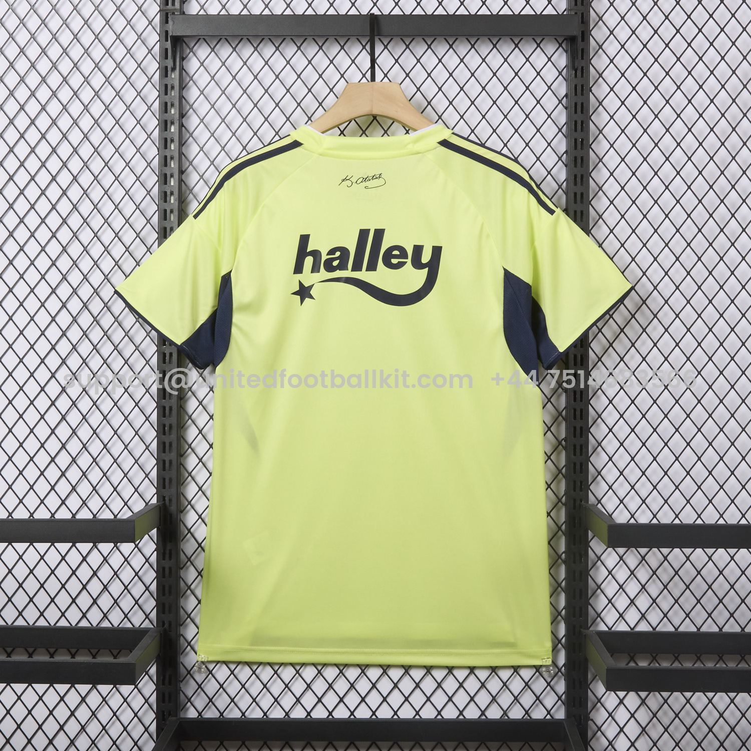 Unitedfootballkit.com | Fenerbahce 25-26 Away Jersey - Fans Version -Customize Name, Number and Patch | Worldwide Shipping