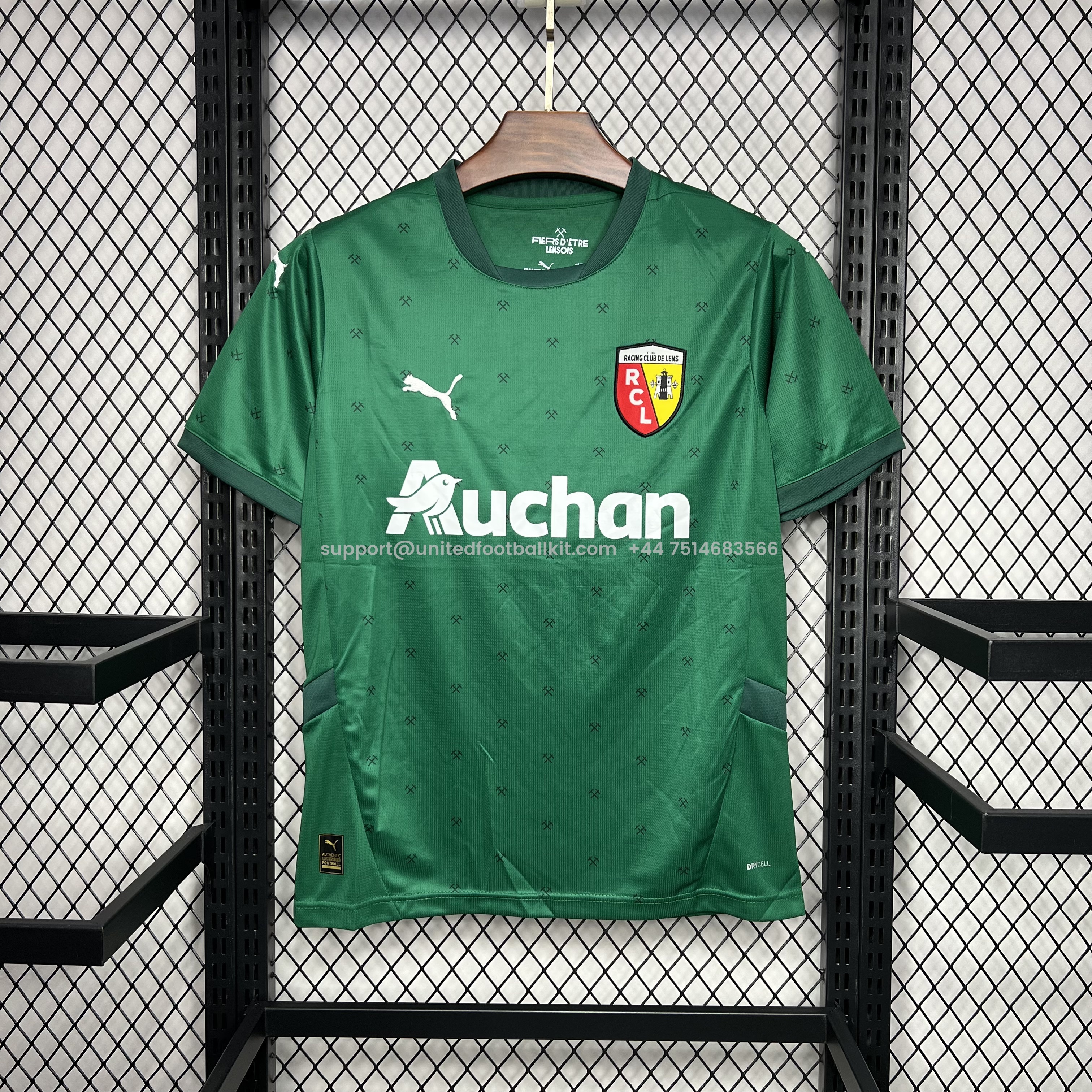 Unitedfootballkit.com | RC Lens 24-25 Away Jersey - Fans Version -Customize Name, Number and Patch | Worldwide Shipping