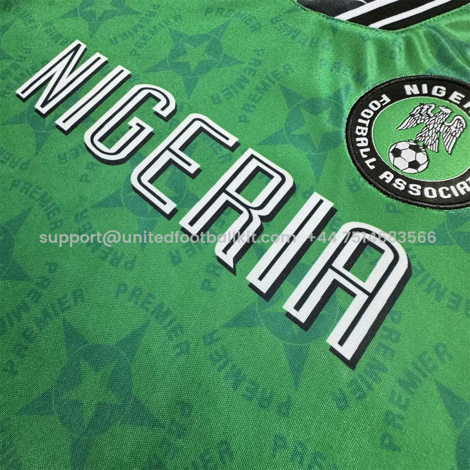 Unitedfootballkit.com | Retro Nigeria 1994-95 Home Kids Kit -Customize Name, Number and Patch | Worldwide Shipping