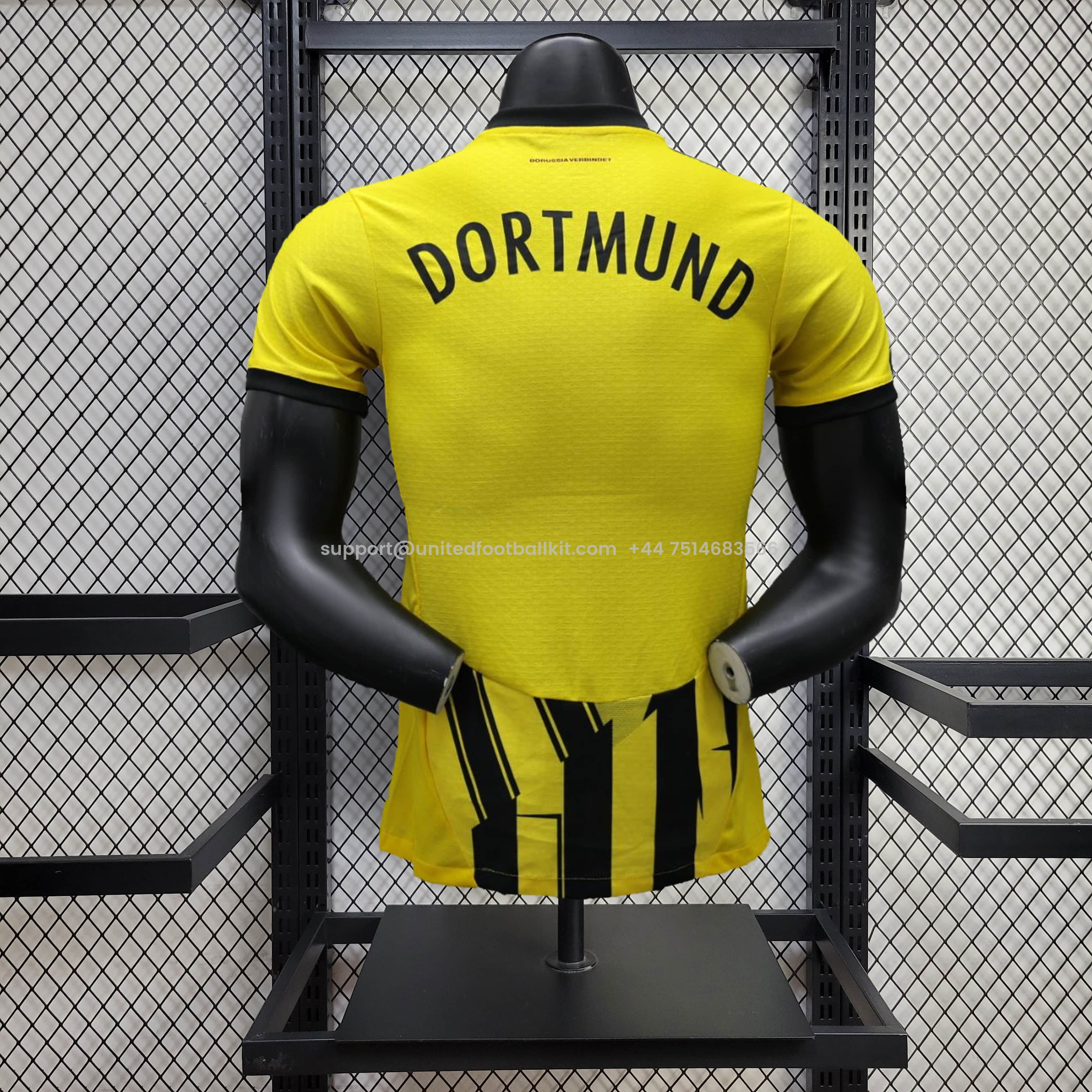 Unitedfootballkit.com | Dortmund 24-25 Cup Jersey - Player Version -Customize Name, Number and Patch | Worldwide Shipping