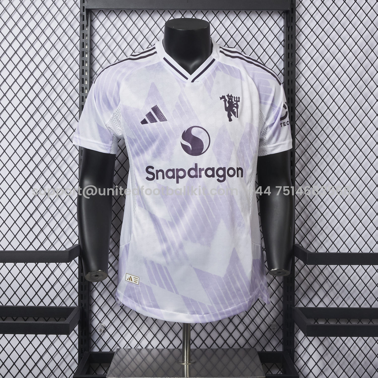 Unitedfootballkit.com | Manchester United 25-26 Away Jersey - Player Version -Customize Name, Number and Patch | Worldwide Shipping