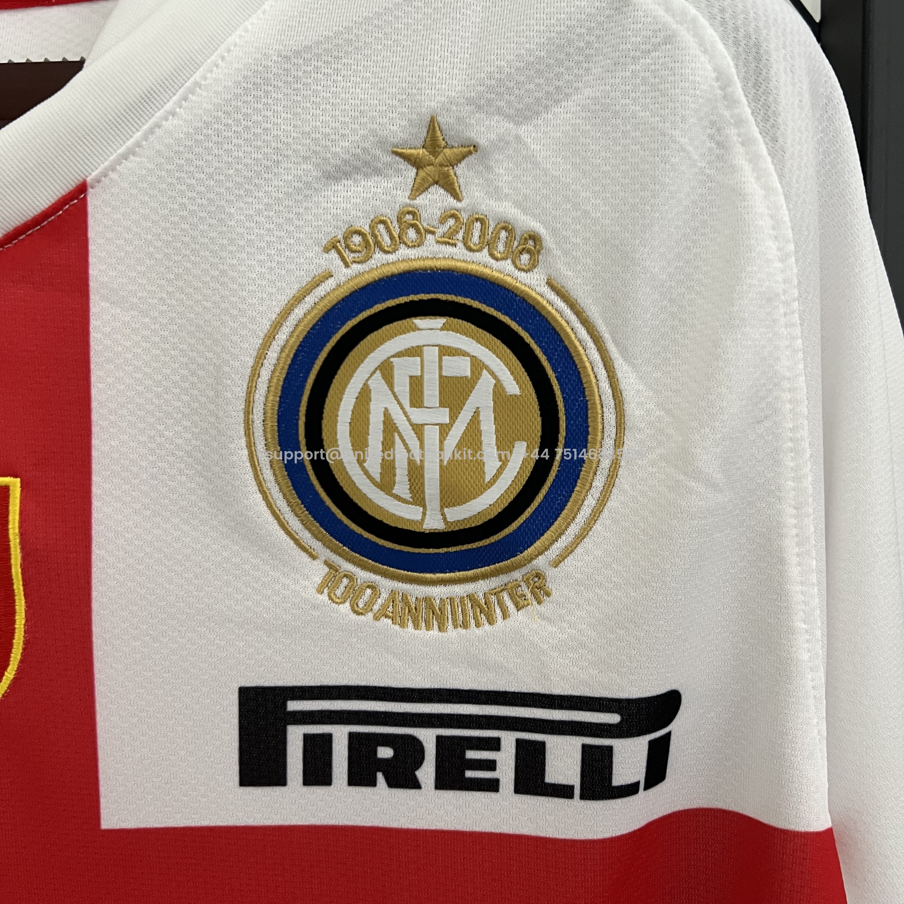 Unitedfootballkit.com | Retro Inter Milan 2007-08 Away Jersey -Customize Name, Number and Patch | Worldwide Shipping