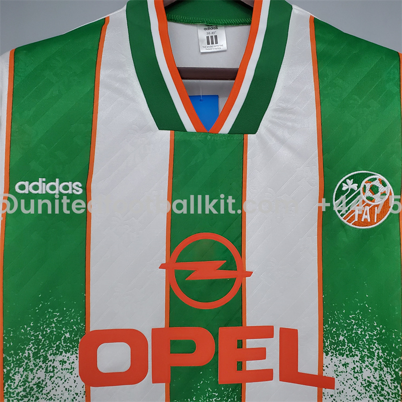 Unitedfootballkit.com | Retro Ireland 1994 Away Jersey -Customize Name, Number and Patch | Worldwide Shipping