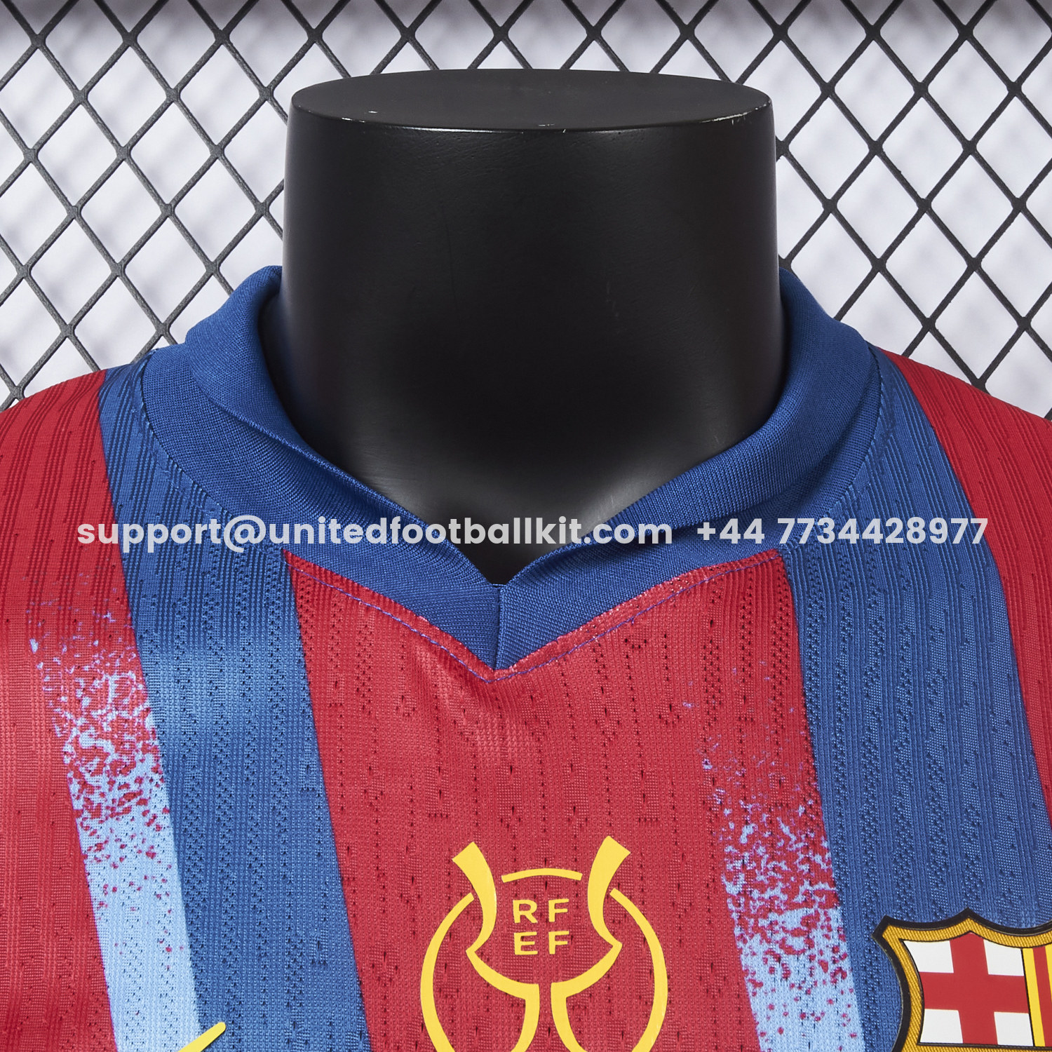 Unitedfootballkit.com | Barcelona 25-26 Supercopa De España Fourth Jersey - Player Version -Customize Name, Number and Patch | Worldwide Shipping