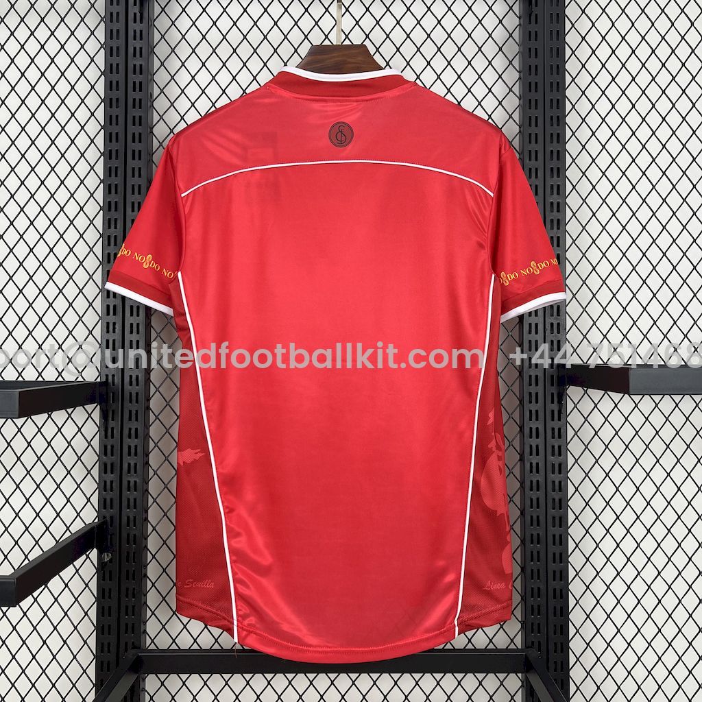 Unitedfootballkit.com | Retro Sevilla FC 2002-03 Home Jersey -Customize Name, Number and Patch | Worldwide Shipping