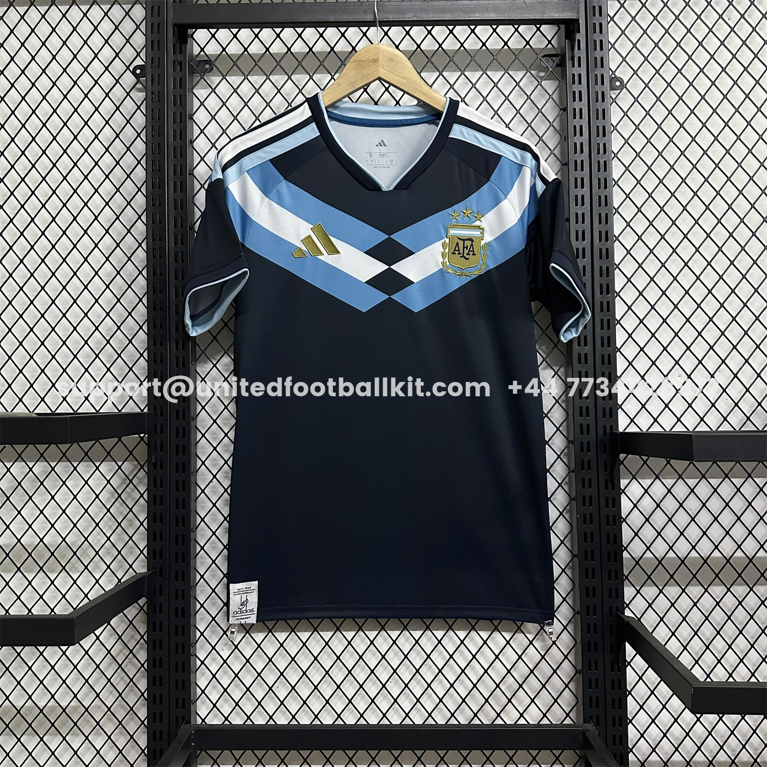 Unitedfootballkit.com | Argentina 2026 Blue Shoulder Stripes Special Jersey - Fans Version -Customize Name, Number and Patch | Worldwide Shipping