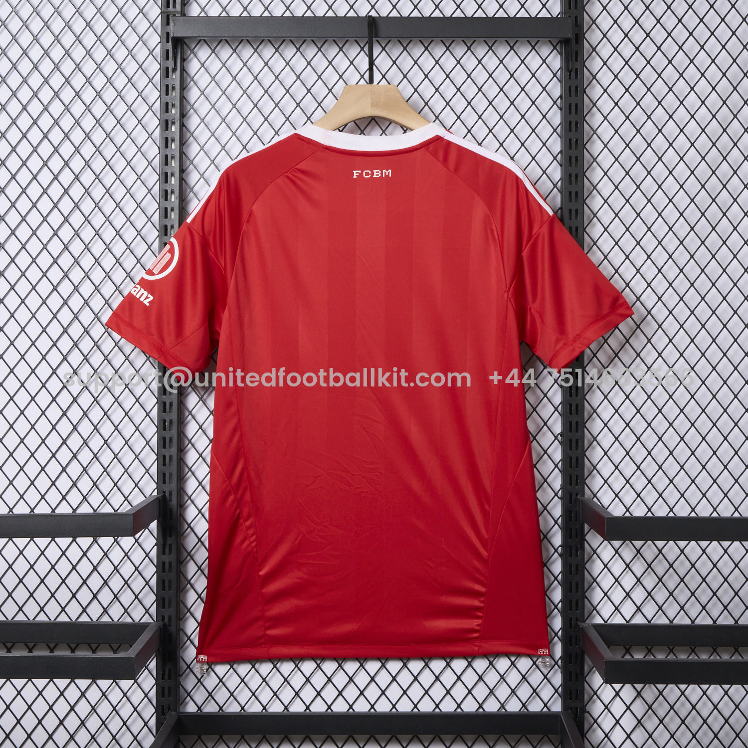 Unitedfootballkit.com | Bayern Munich 25-26 Red Trefoil Goalkeeper Jersey - Fans Version -Customize Name, Number and Patch | Worldwide Shipping