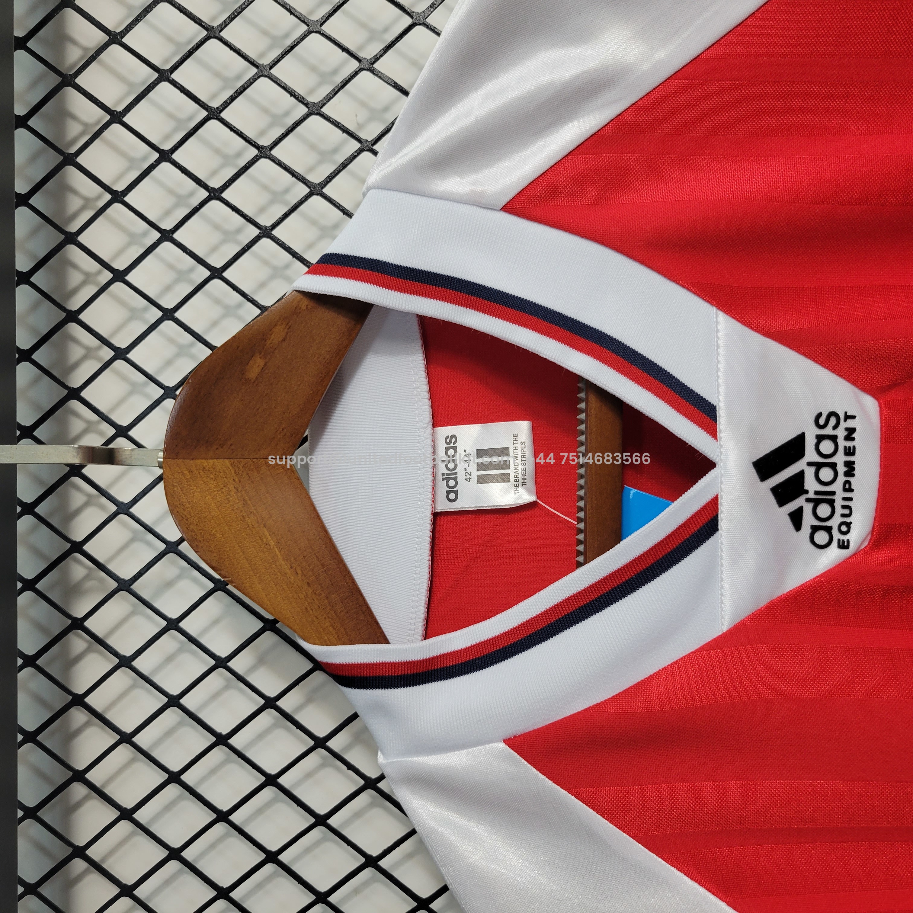 Unitedfootballkit.com | Retro Arsenal 92-93 Home Stadium Jersey -Customize Name, Number and Patch | Worldwide Shipping