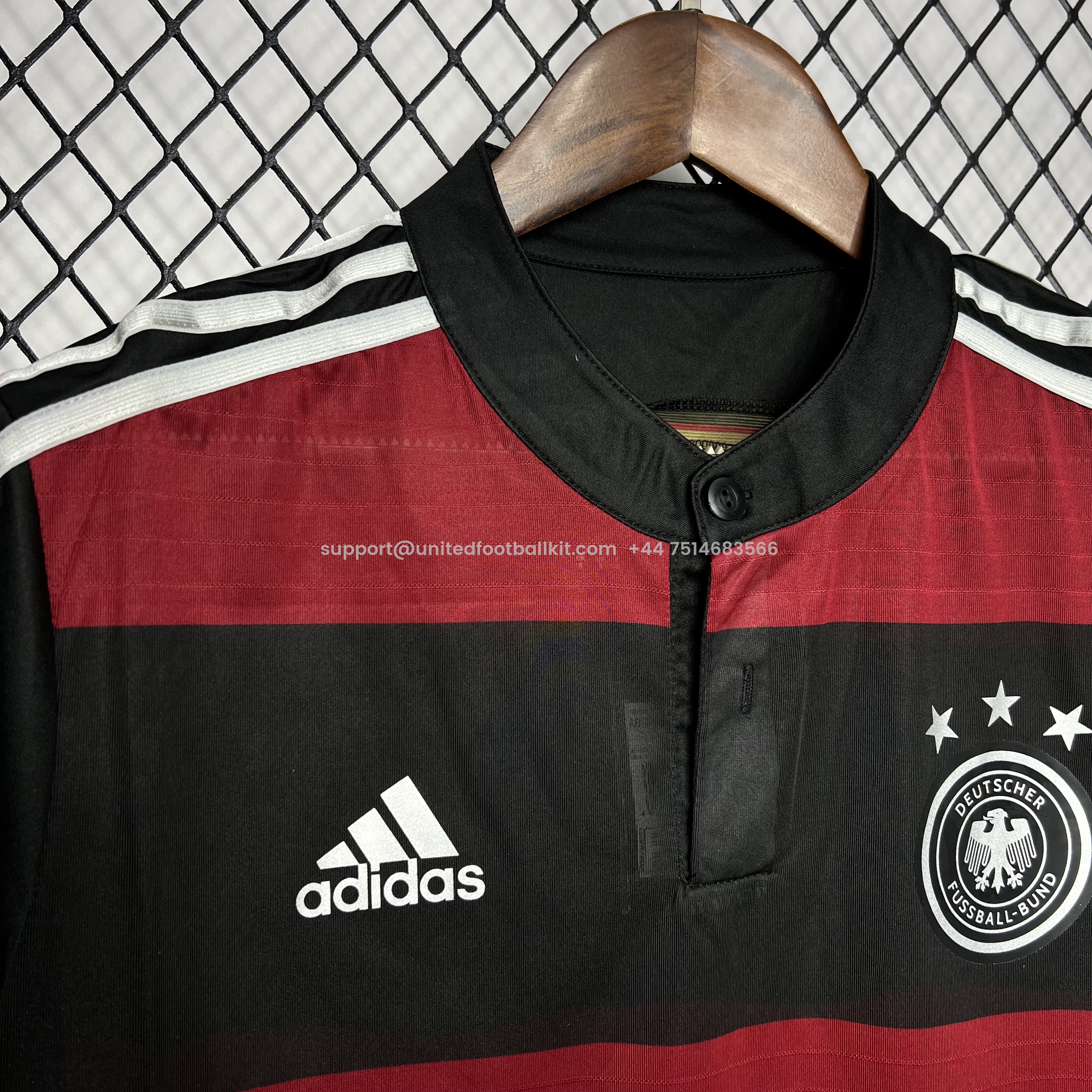Unitedfootballkit.com | Retro Germany 2014 Away Jersey -Customize Name, Number and Patch | Worldwide Shipping