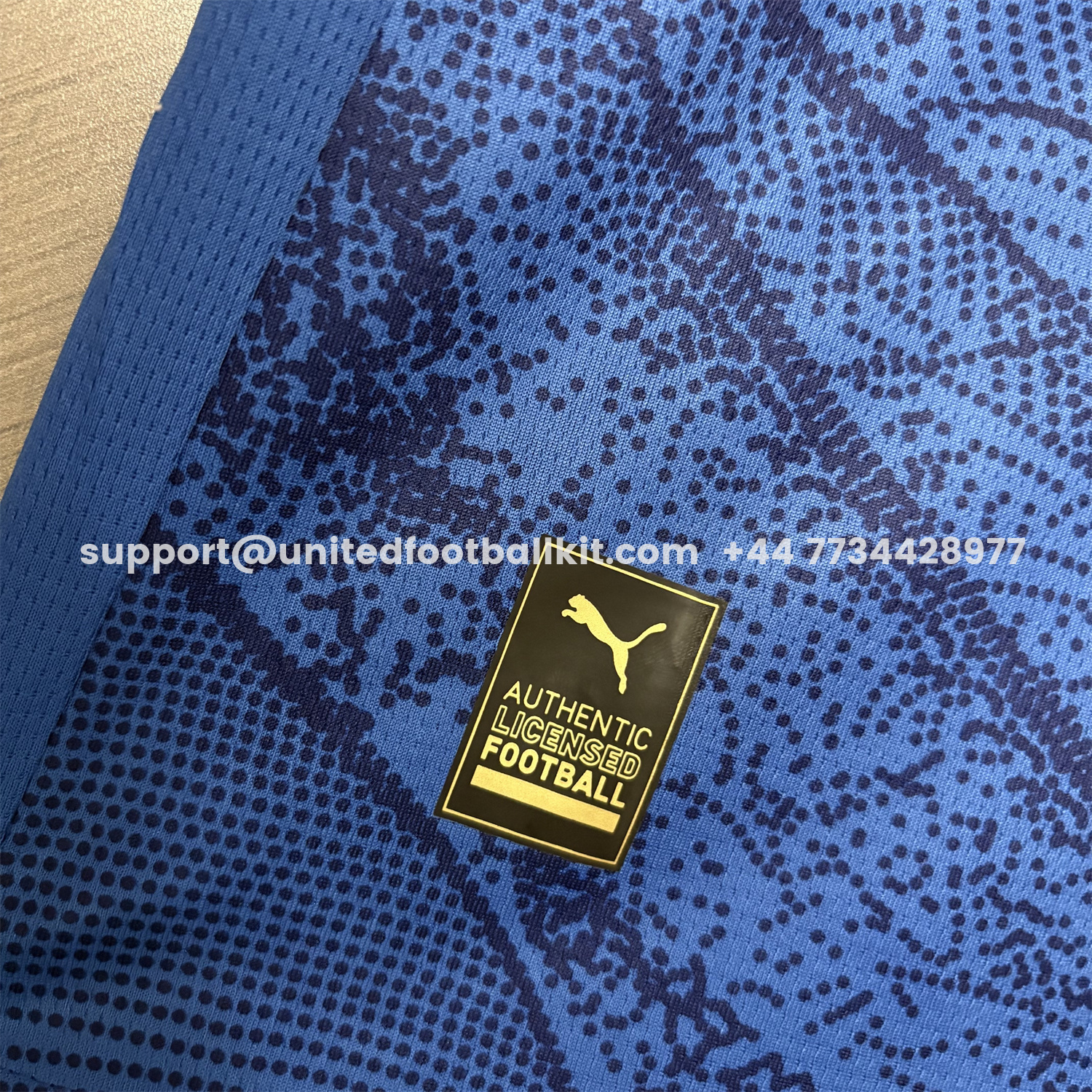 Unitedfootballkit.com | FC Famalicão 25-26 Away Blue Jersey - Fans Version -Customize Name, Number and Patch | Worldwide Shipping