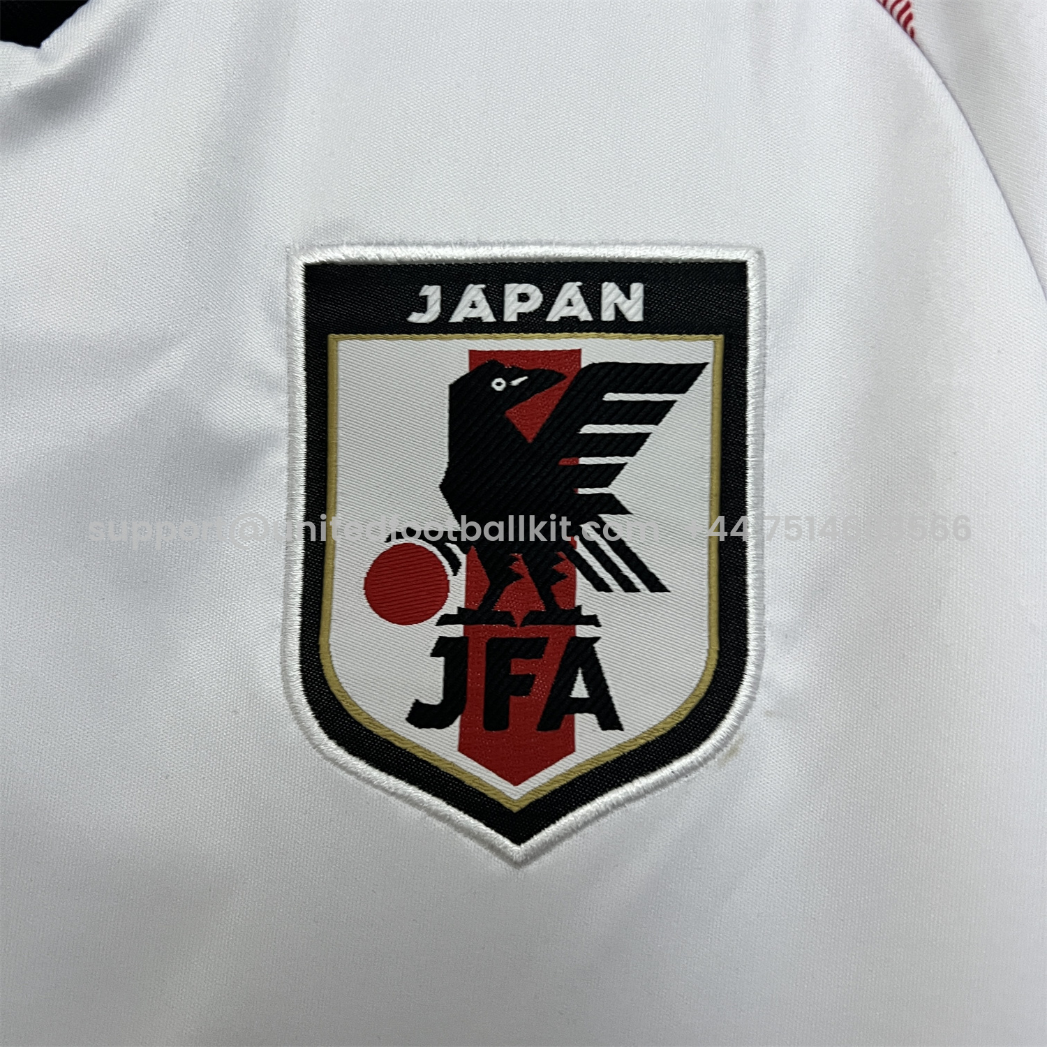 Unitedfootballkit.com | Japan 2024 Levi Ackerman White Jersey - Fans Version -Customize Name, Number and Patch | Worldwide Shipping