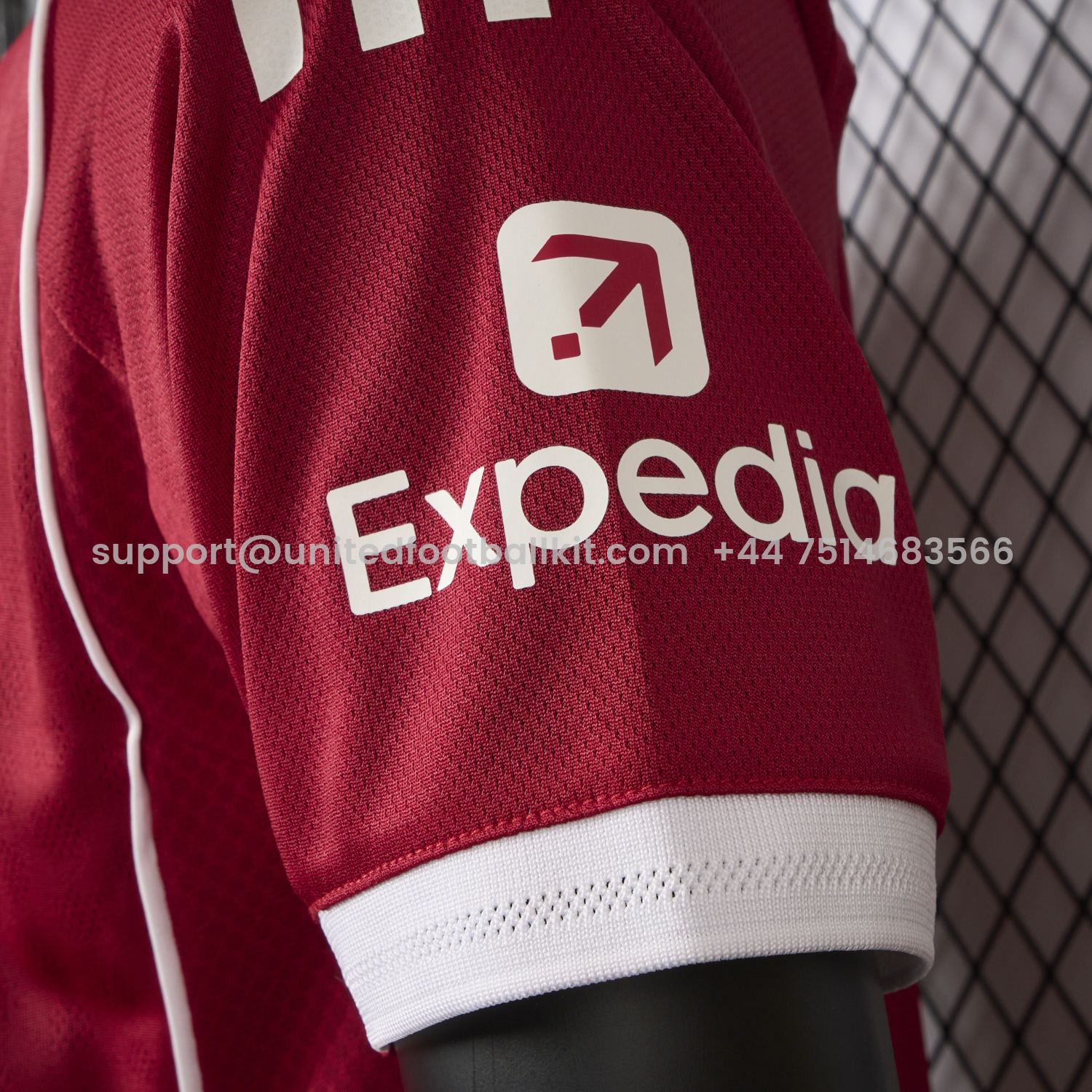 Unitedfootballkit.com | Liver.pool 25-26 Home Jersey - Player Version -Customize Name, Number and Patch | Worldwide Shipping