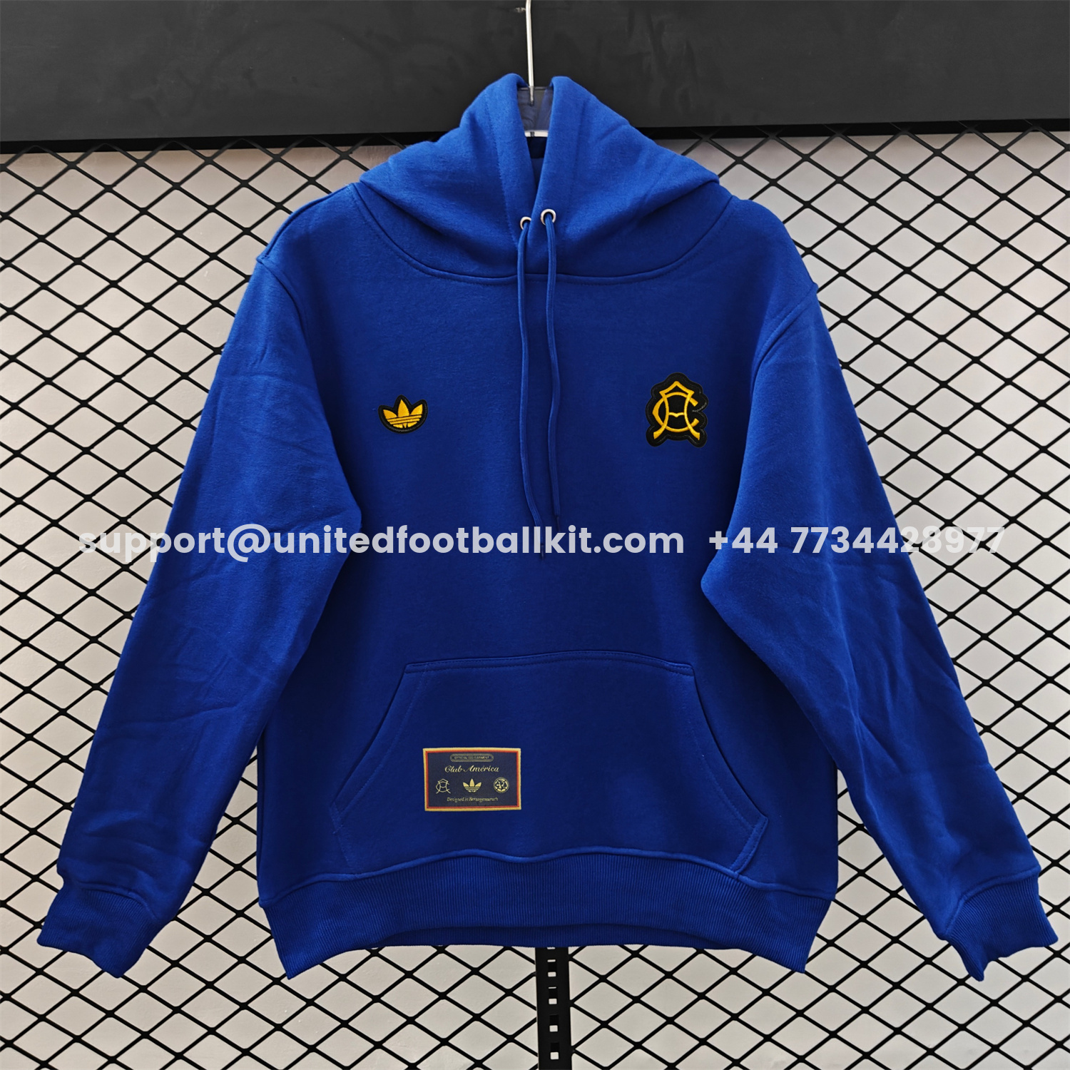 Unitedfootballkit.com | Club América 25-26 Originals Terrace Icon Unisex Pullover Hoodie -Customize Name, Number and Patch | Worldwide Shipping