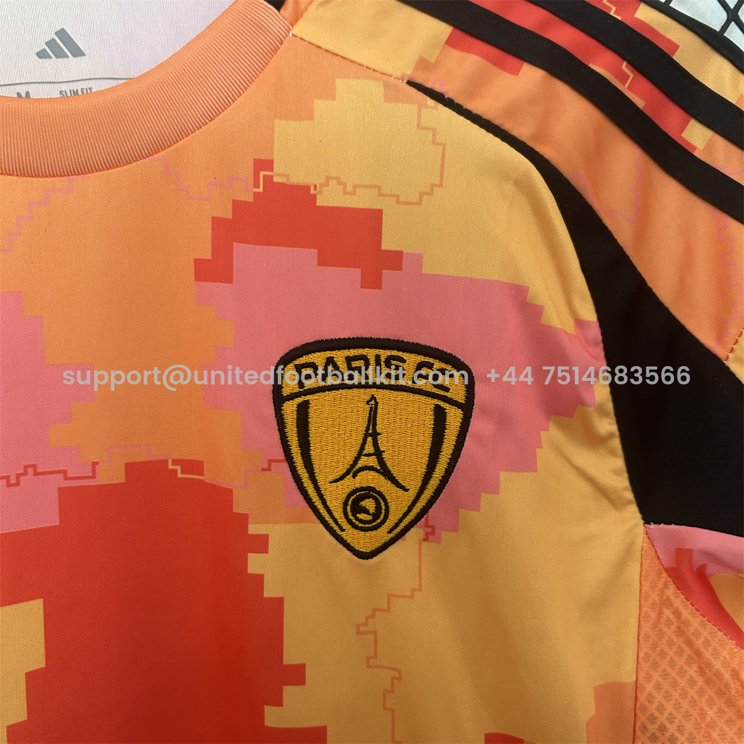 Unitedfootballkit.com | Paris FC 25-26 Third Jersey - Fans Version -Customize Name, Number and Patch | Worldwide Shipping