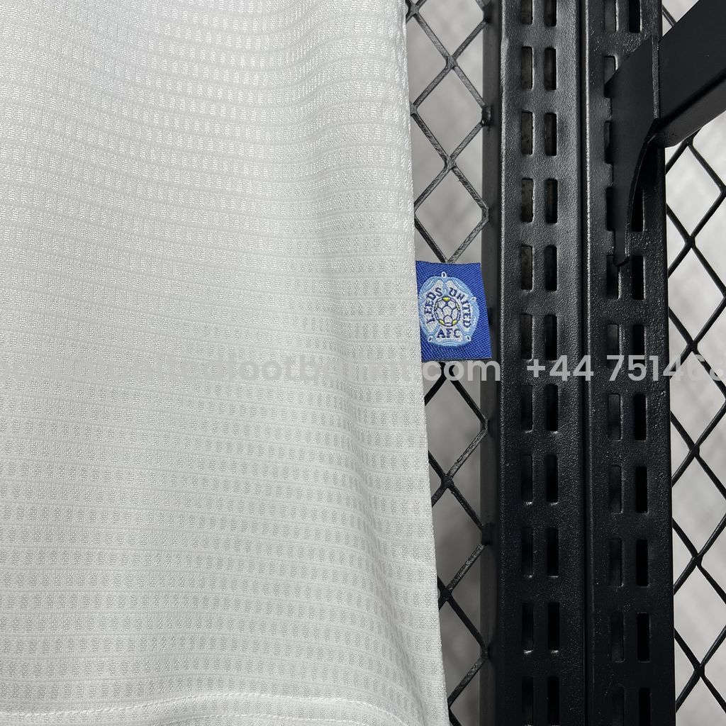 Unitedfootballkit.com | Retro Leeds United 1995-96 Home Jersey -Customize Name, Number and Patch | Worldwide Shipping