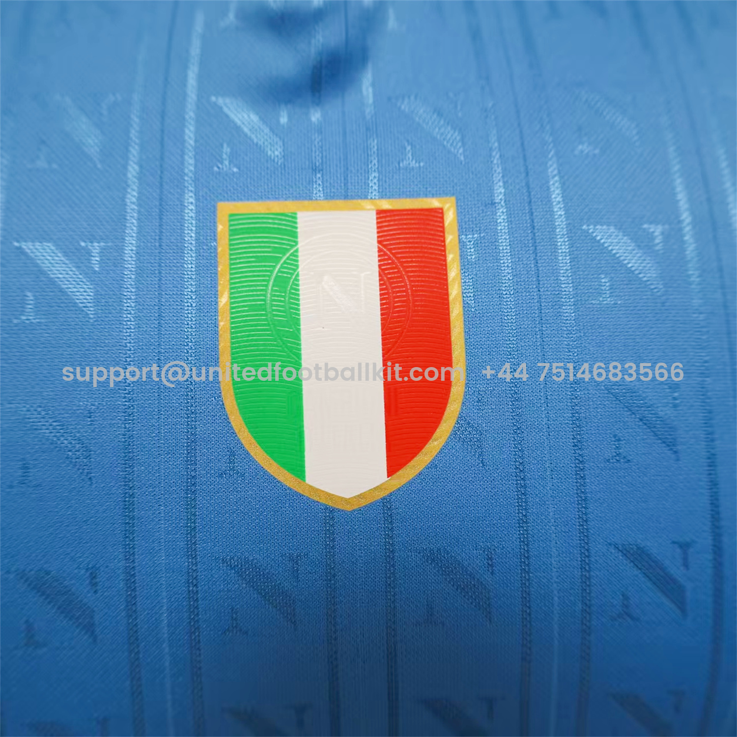 Unitedfootballkit.com | Napoli 25-26 Home Jersey - Player Version -Customize Name, Number and Patch | Worldwide Shipping