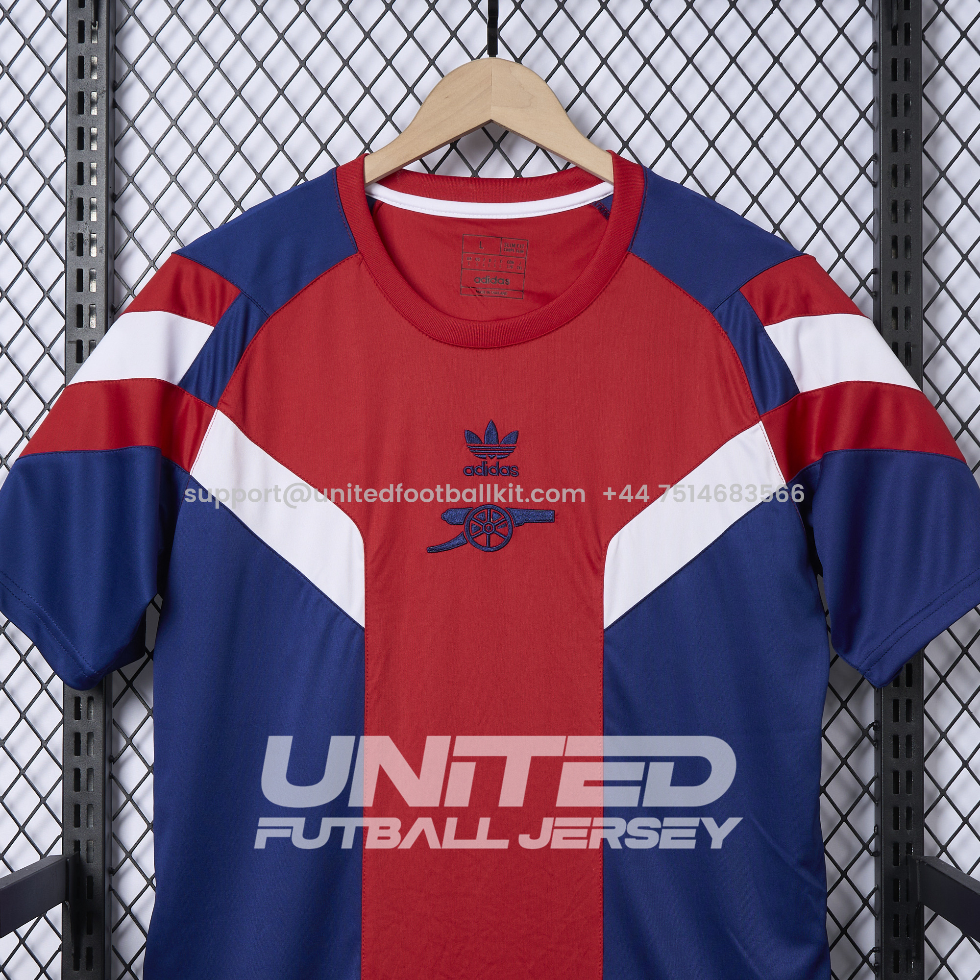 Unitedfootballkit.com | Arsenal 24-25 Originals LFSTLR Purple and Red Jersey - Fans Version -Customize Name, Number and Patch | Worldwide Shipping