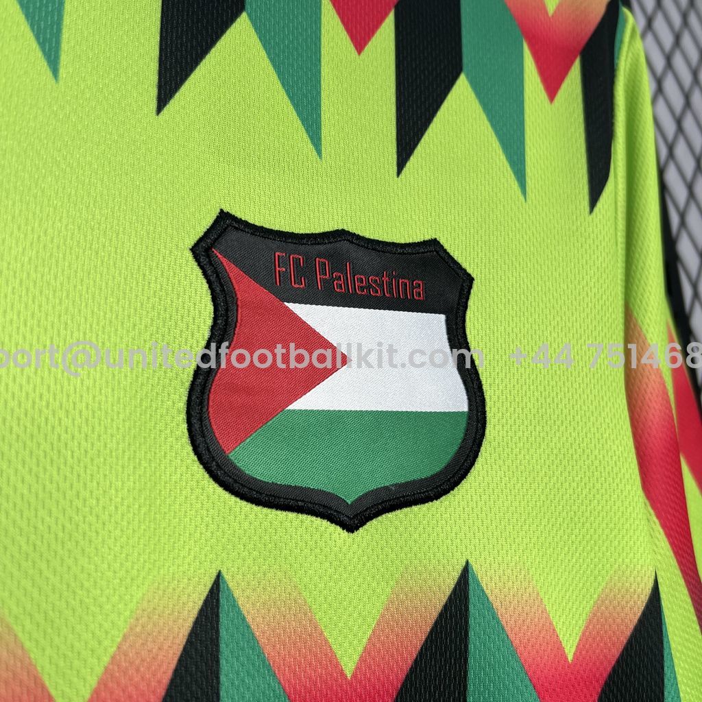 Unitedfootballkit.com | Retro Club Deportivo Palestino X Hypepeace Green Throwback Jersey -Customize Name, Number and Patch | Worldwide Shipping