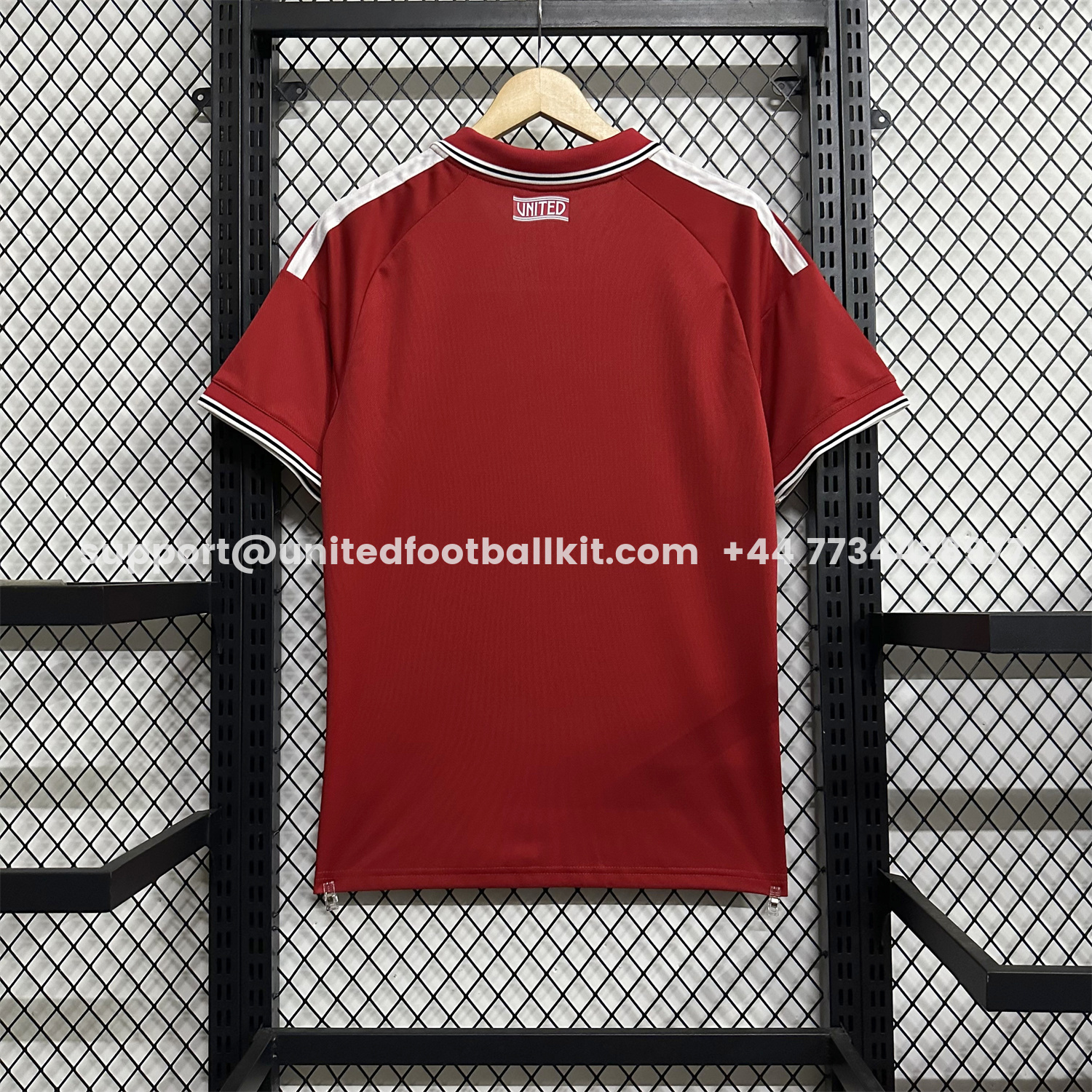 Unitedfootballkit.com | Manchester United 26-27 Home Jersey - Fans Version -Customize Name, Number and Patch | Worldwide Shipping