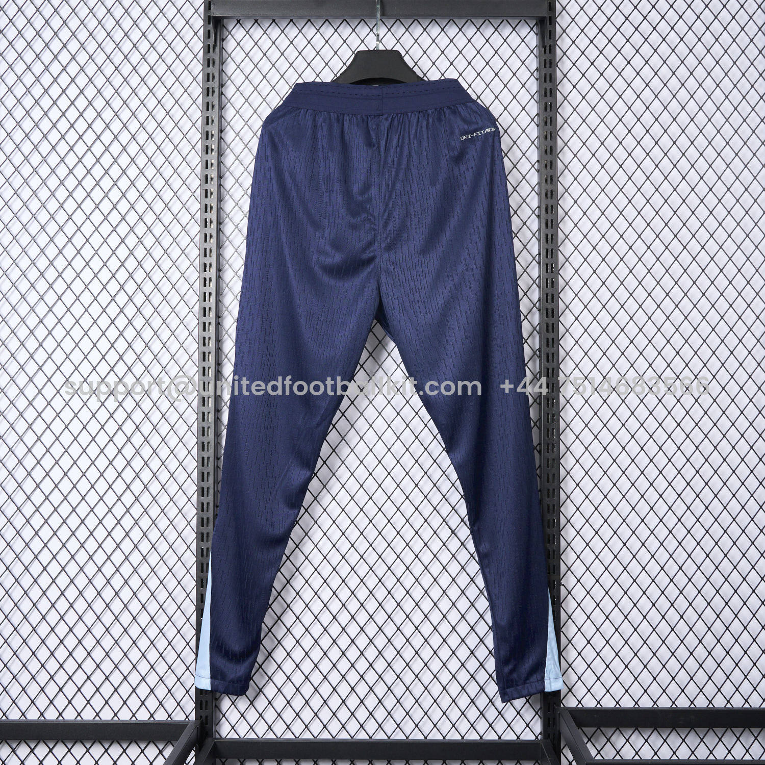 Unitedfootballkit.com | France 24-25 Deep Blue Training Pants - Player Version -Customize Name, Number and Patch | Worldwide Shipping