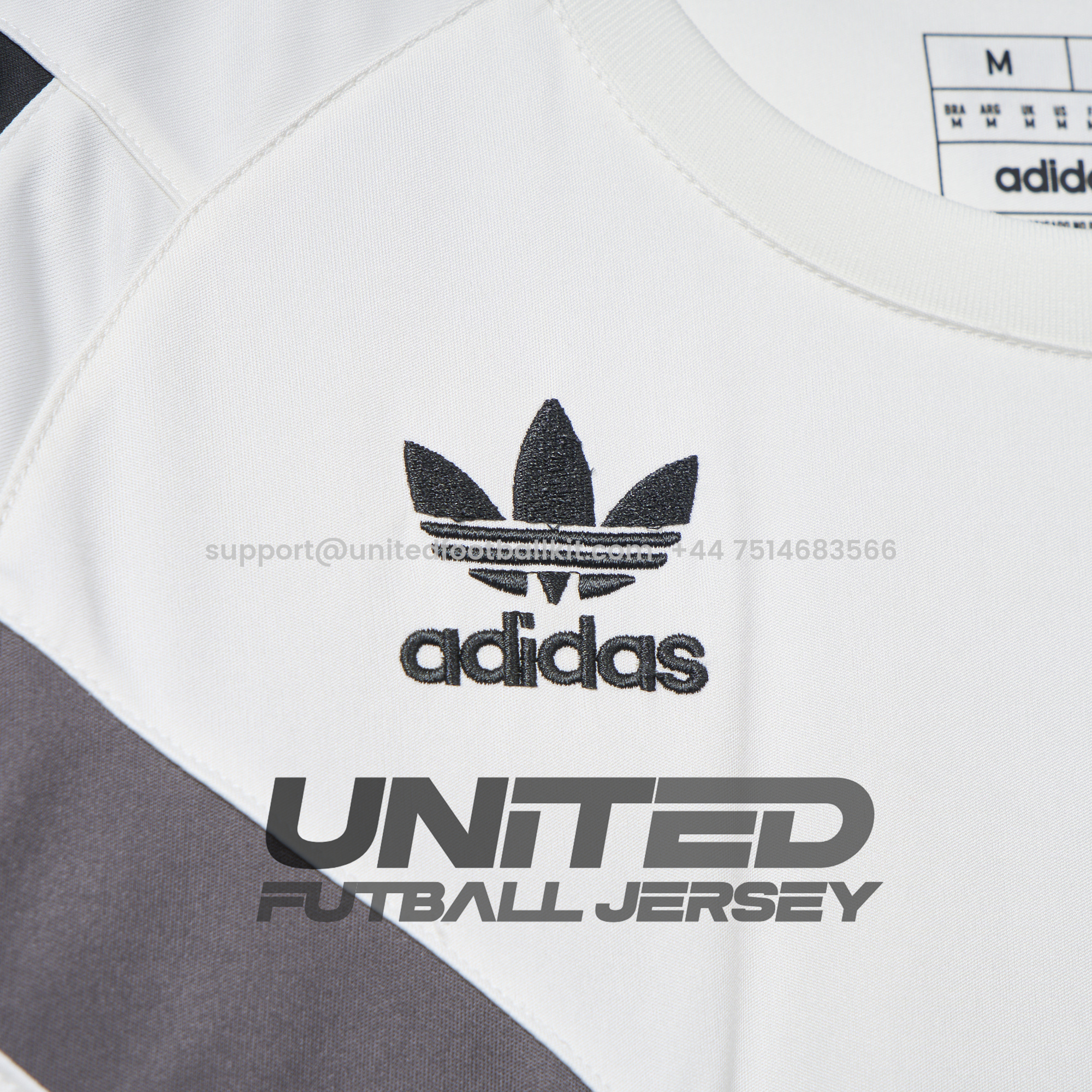 Unitedfootballkit.com | Real Madrid 24-25 Throwback Originals T-Shirt - White -Customize Name, Number and Patch | Worldwide Shipping