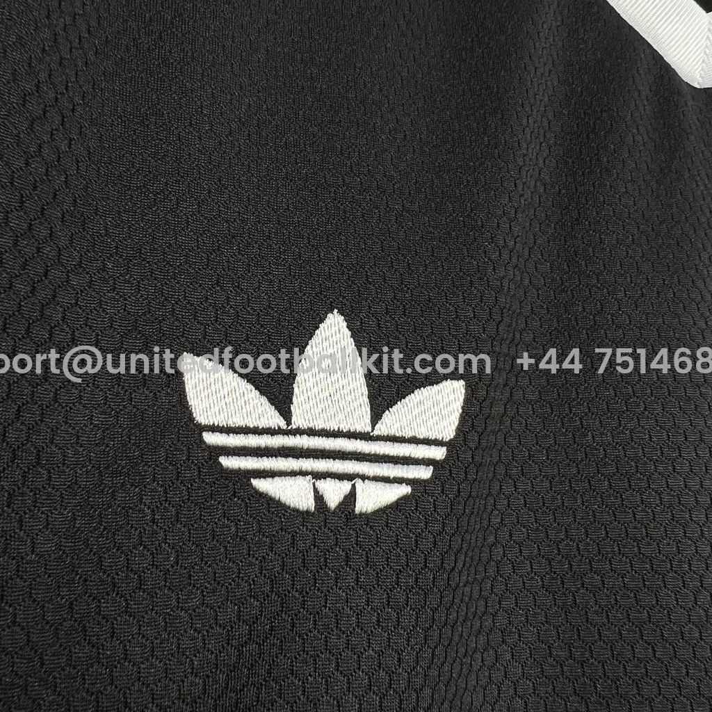 Unitedfootballkit.com | AS Roma 24-25 Third Goalkeeper Black Jersey - Fans Version -Customize Name, Number and Patch | Worldwide Shipping