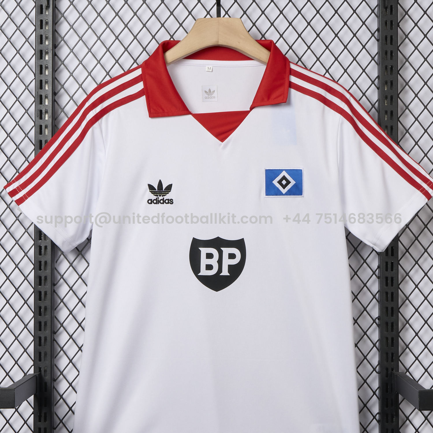 Unitedfootballkit.com | Retro Hamburger SV 1980-81 Home Jersey -Customize Name, Number and Patch | Worldwide Shipping
