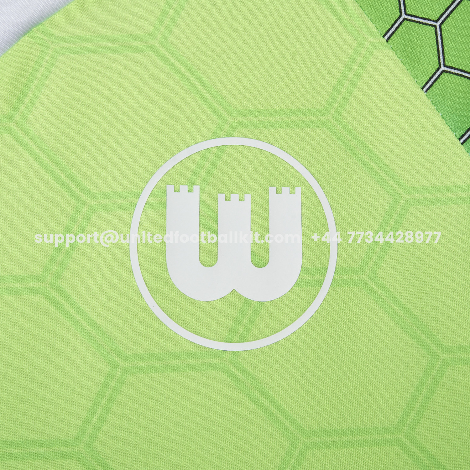 Unitedfootballkit.com | Retro Wolfsburg 1997-98 Home Jersey -Customize Name, Number and Patch | Worldwide Shipping