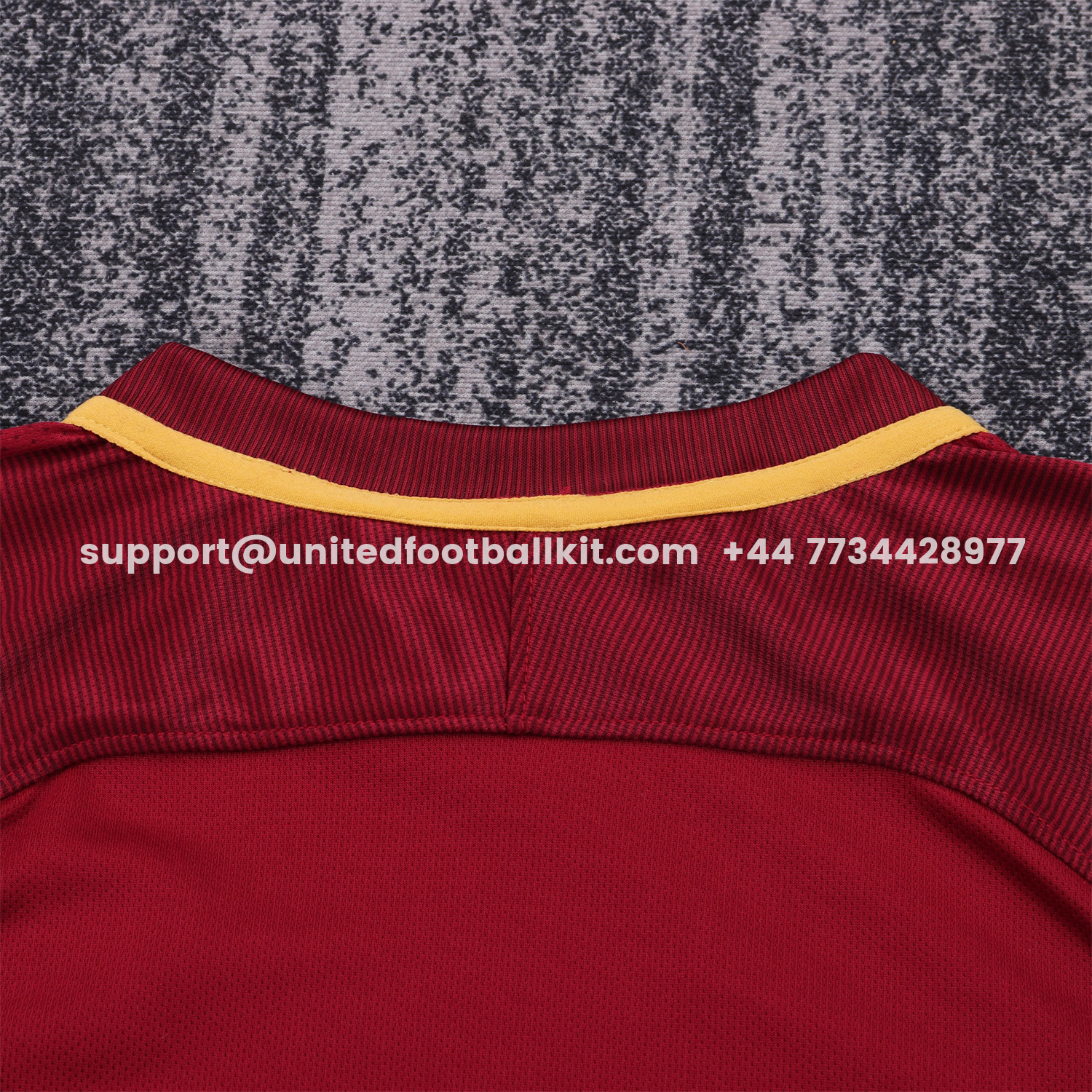 Unitedfootballkit.com | Retro Roma 2017-18 Home Kids Kit -Customize Name, Number and Patch | Worldwide Shipping
