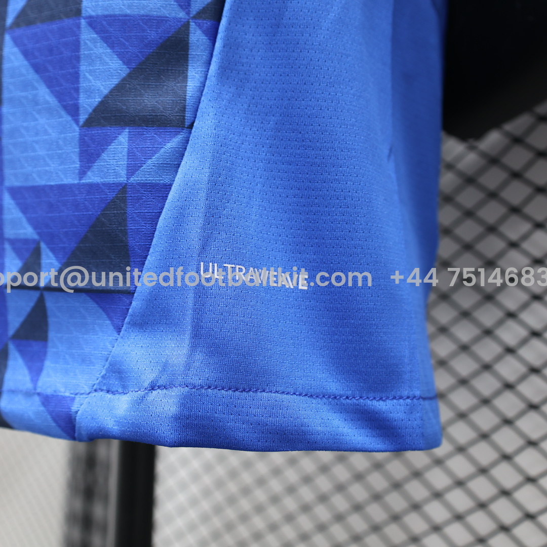 Unitedfootballkit.com | Al Hilal Riyadh Crescent 24-25 Home Stadium Jersey - Player Version -Customize Name, Number and Patch | Worldwide Shipping