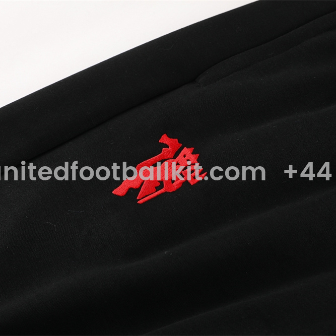 Unitedfootballkit.com | Manchester United 24-25 Originals LFSTLR Training Hoodie Set - Black -Customize Name, Number and Patch | Worldwide Shipping
