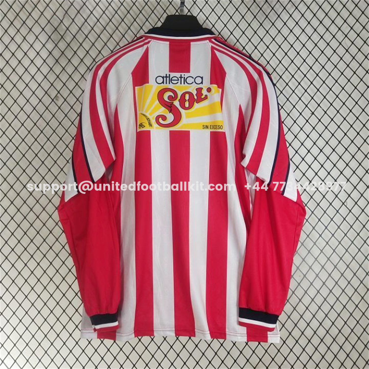 Unitedfootballkit.com | Retro Chivas de Guadalajara 1998-99 Home Long Sleeves Jersey -Customize Name, Number and Patch | Worldwide Shipping