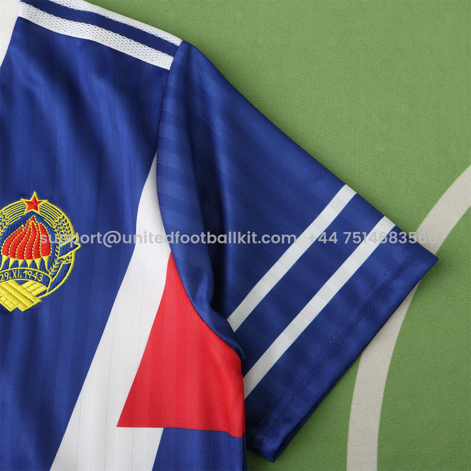 Unitedfootballkit.com | Retro Yugoslavia 1990 Home Jersey -Customize Name, Number and Patch | Worldwide Shipping