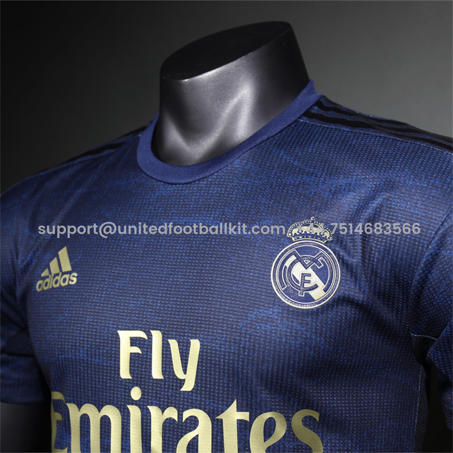 Unitedfootballkit.com | Retro Real Madrid 2019-20 Away Jersey - Player Version -Customize Name, Number and Patch | Worldwide Shipping