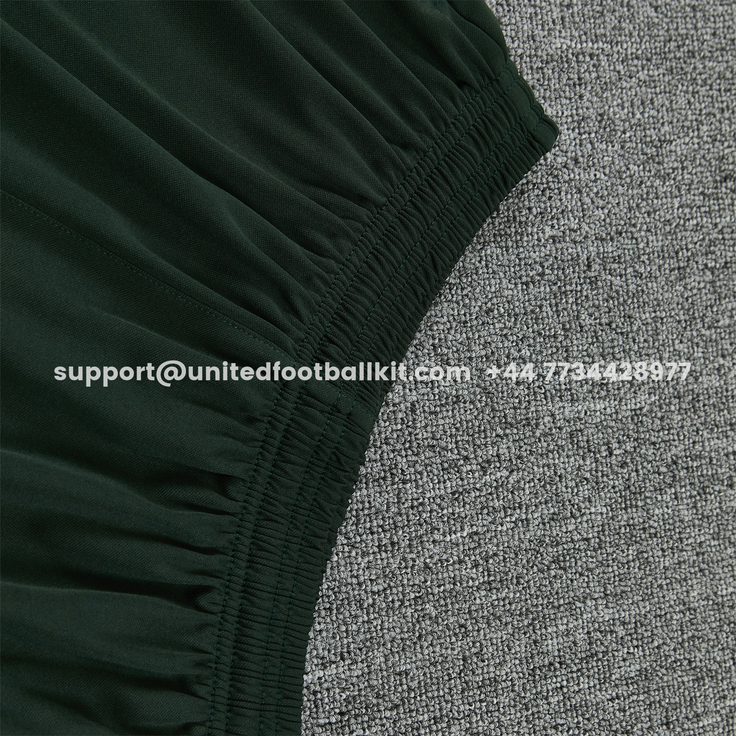 Unitedfootballkit.com | C.H.E.L.S.E.A 25-26 Vest Training Set - Light Gray With Dark Green Accents Top & Dark Green Pants -Customize Name, Number and Patch | Worldwide Shipping