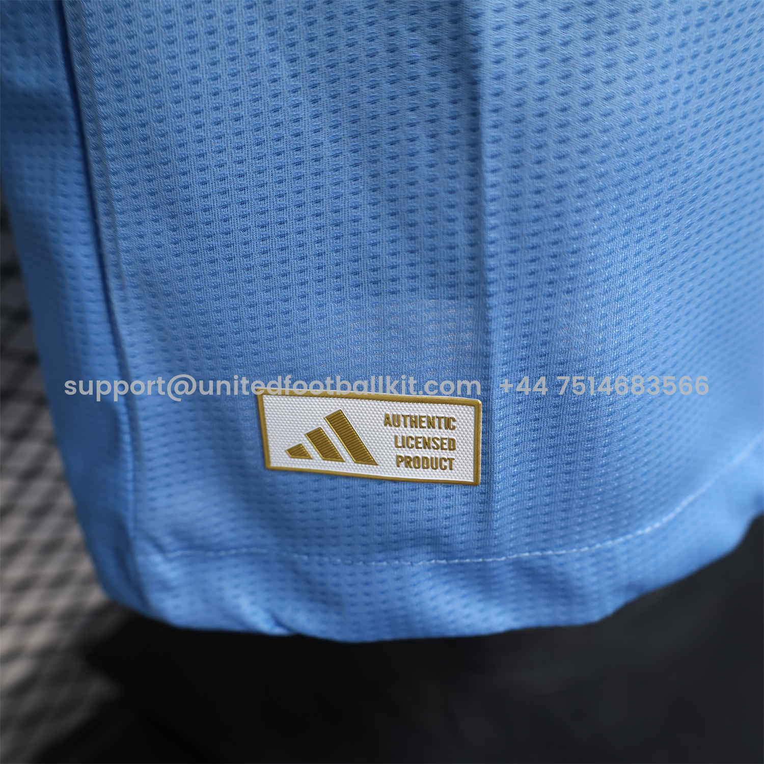 Unitedfootballkit.com | Real Madrid 25-26 Blue Goalkeeper Jersey - Player Version -Customize Name, Number and Patch | Worldwide Shipping