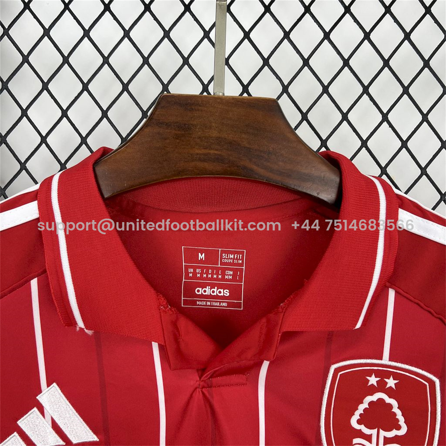 Unitedfootballkit.com | Nottingham Forest 25-26 Home Jersey - Fans Version -Customize Name, Number and Patch | Worldwide Shipping