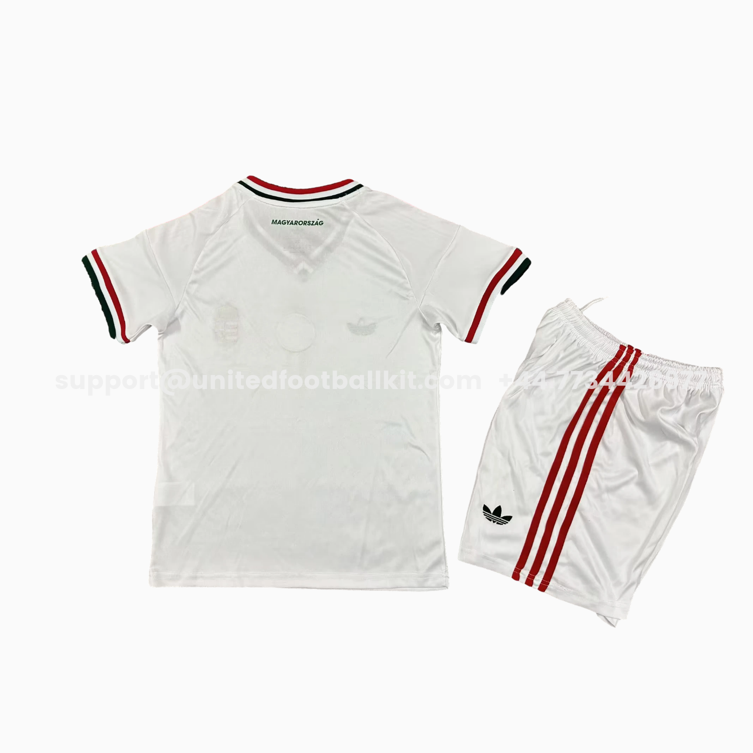 Unitedfootballkit.com | Hungary 2026 Away Kids Kit -Customize Name, Number and Patch | Worldwide Shipping