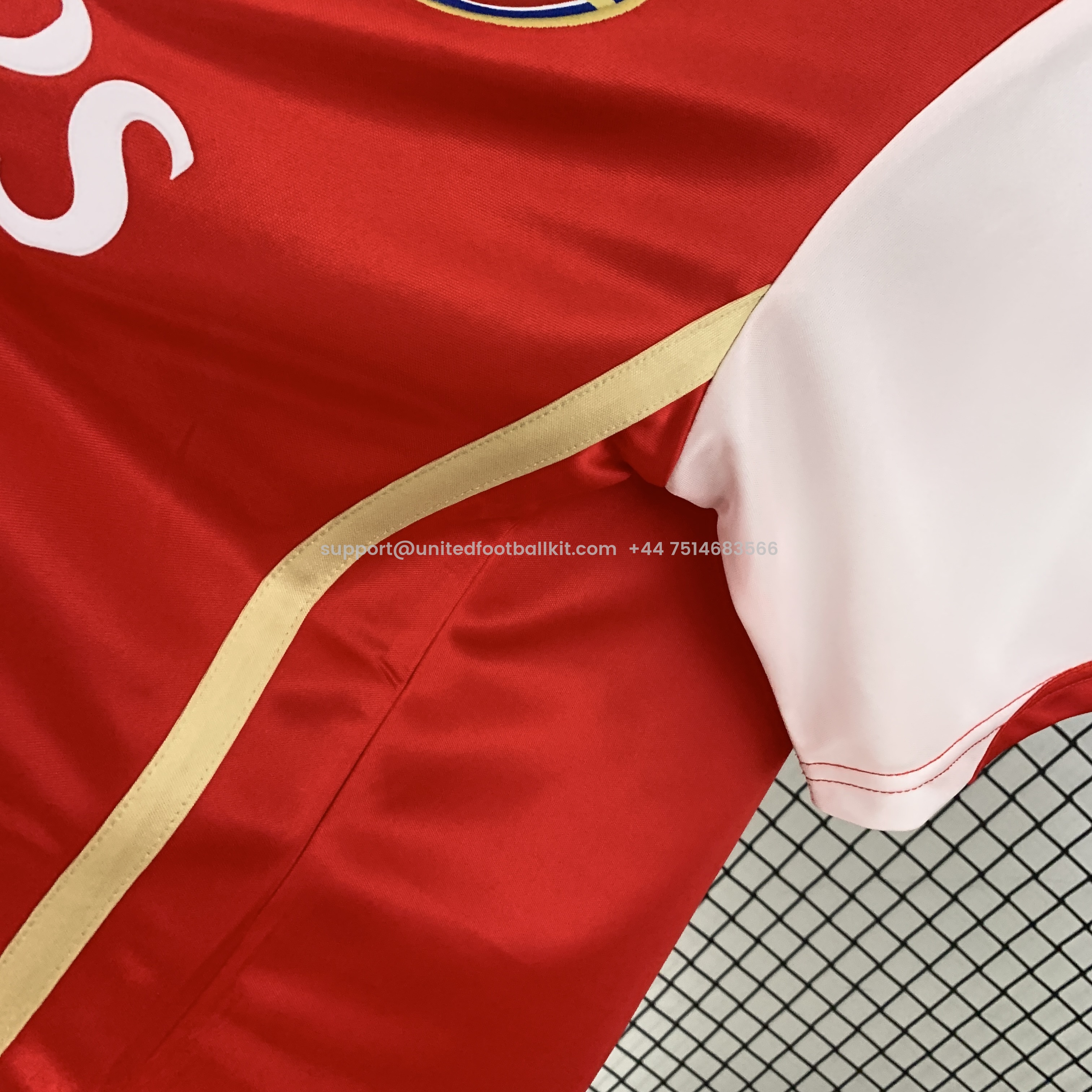 Unitedfootballkit.com | Retro Arsenal 06-08 Home Stadium Jersey -Customize Name, Number and Patch | Worldwide Shipping