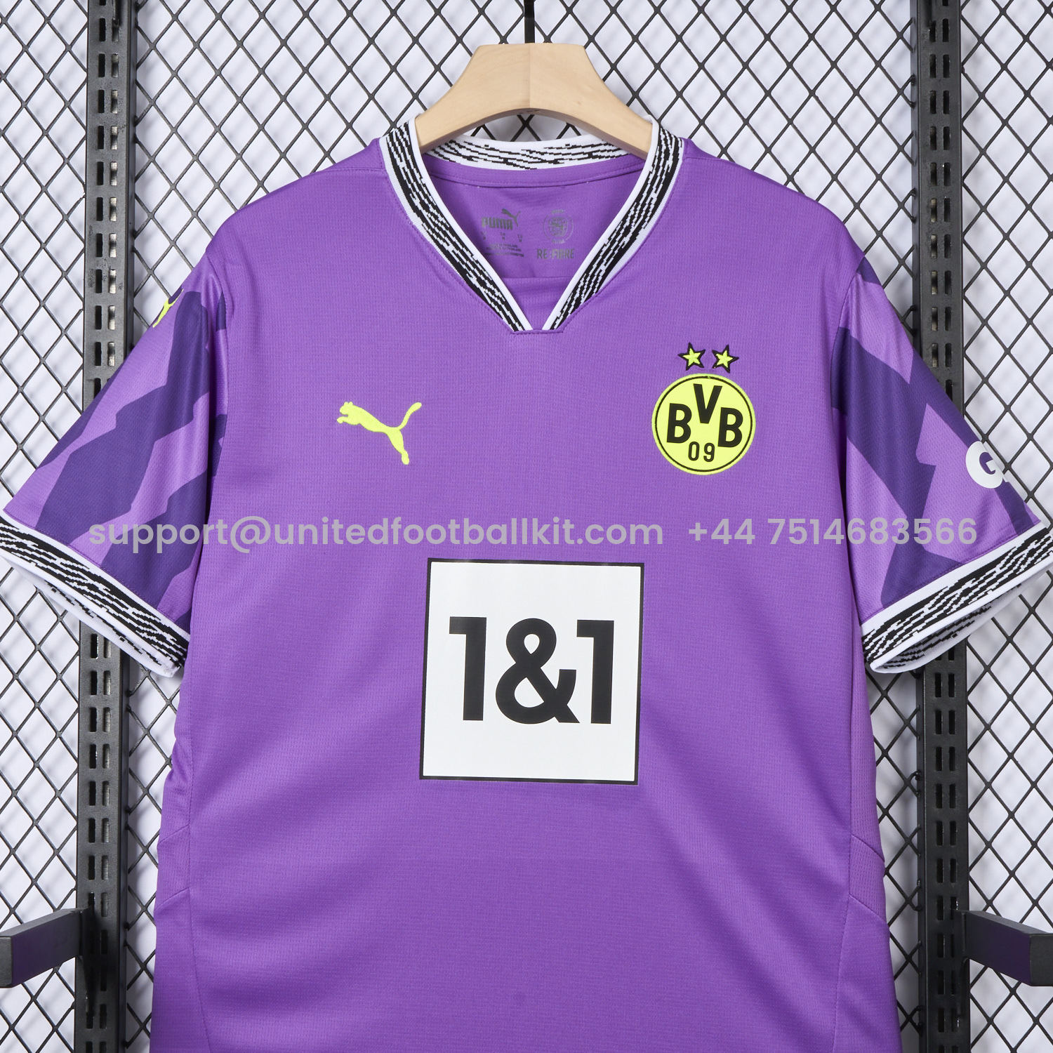 Unitedfootballkit.com | Dortmund 24-25 Purple Goalkeeper Special Edition Jersey - Fans Version -Customize Name, Number and Patch | Worldwide Shipping